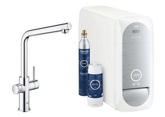 Grohe Blue Home kichen mixer L spout chrome