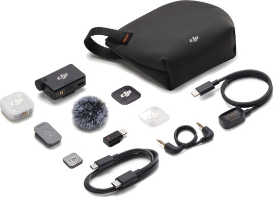 DJI Mic Mini 2 trådløst mikrofonsystem med støyreduksjon