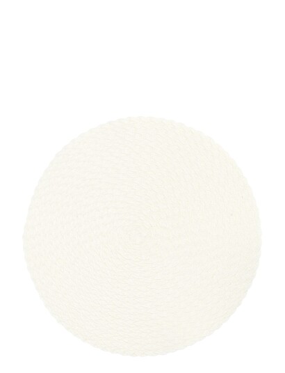 Noble House Place Mat Tellus - Cream - 38 cm x 38
