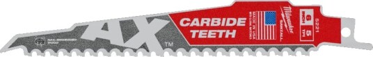 Milwaukee 150 mm TCT Bajonettsagblad AX Car 5-pakning