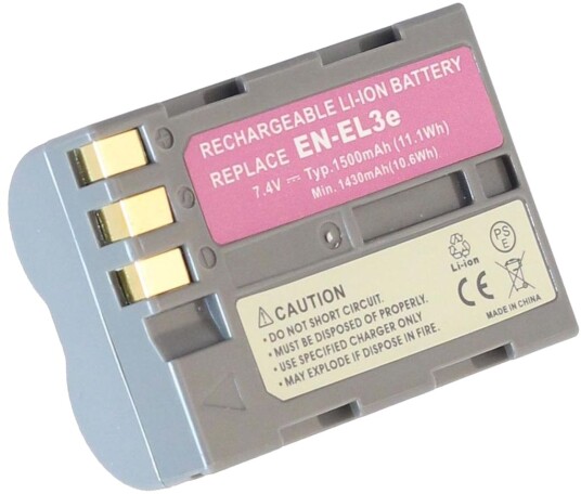 Batteri til Nikon EN-EL3e