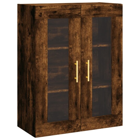 vidaXL Highboard røkt eik 69,5x34x180 cm konstruert tre 8720845479480 vidaXL Highboard røkt eik 69,5x34x180 cm konstruert tre 8720845479480