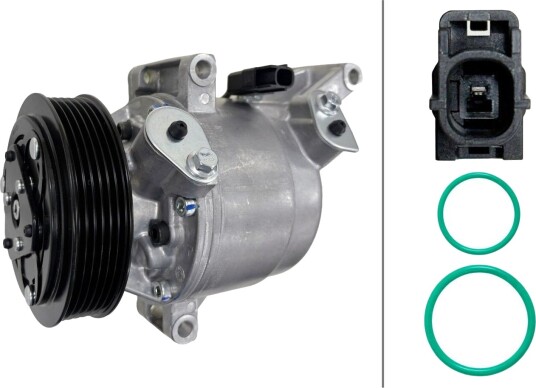 AC kompressor HELLA 8FK 366 202 221