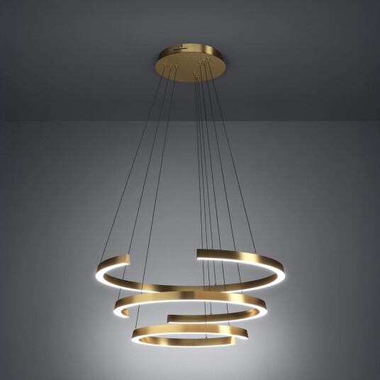 Pendellampe Stars of Light Labonete dimmbar Gull / Messing Stue Aluminium Moderne Gull / Messing