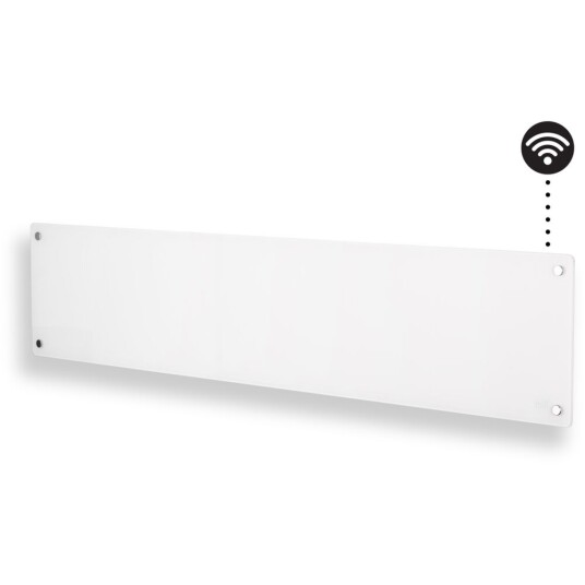 Mill Panellist gen4 glass wifi 1050w hvit Mill Panellist gen4 glass wifi 1050w hvit