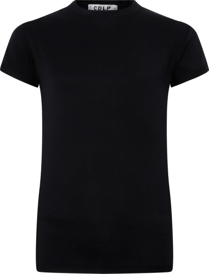 CDLP Lyocell Short Sleeve Lightweight T Shirt Black Black XS CDLP Lyocell Short Sleeve Lightweight T Shirt Black Black XS
