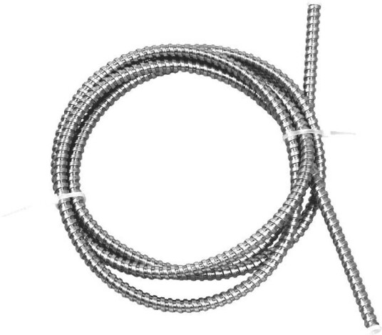Alarmtech MC T4 Kabelslange Rustfritt Stål 1000 Mm