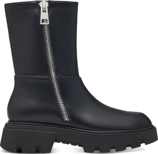 Tamaris Dame Sko Svart 37 EU,