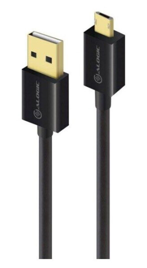 ALOGIC EasyPlug Reversible USB 2.0 A to Reversible Micro-USB Cable - 5m