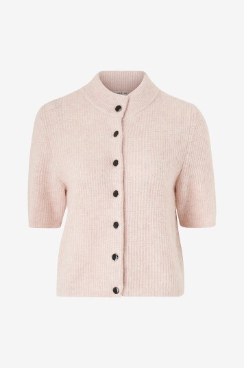 Gestuz - Kardigan AlphaGZ SS Short Cardigan - Rosa