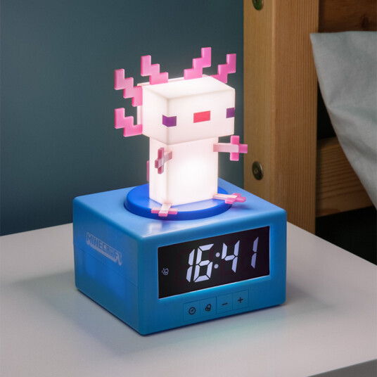 Paladone Minecraft Vækkeur Blue H:16cm