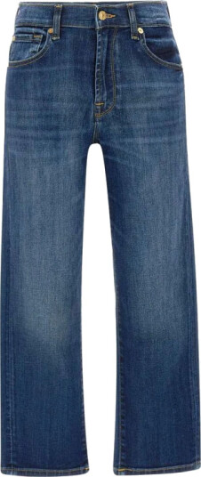 7 For All Mankind Dame Jeans Blå W24, 7 For All Mankind Dame Jeans Blå W24,