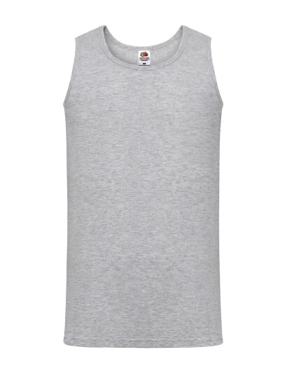 Fruit of the loom Valueweight Athletic Vest Grey M