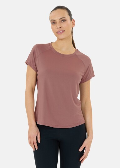 Athlecia Gaina V2 W S/S Tee Rose Taupe 36 Trenings T Shirts
