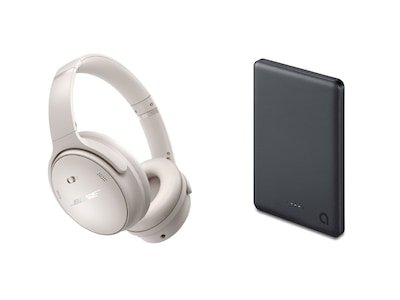 Bose QuietComfort Hvit + powerbank Bose QuietComfort Hvit + powerbank