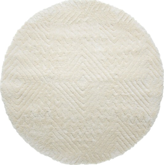 Runde tepper Stettin offwhite Størrelse: Ø 160 cm Runde tepper Stettin offwhite Størrelse: Ø 160 cm