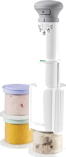 Cuisinart Freeze Wand Iskremmaskin Hvit 250 ml for Enkelt Desserter Cuisinart Freeze Wand Iskremmaskin Hvit 250 ml for Enkelt Desserter