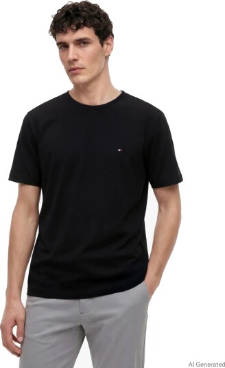 Tommy Hilfiger Performance Tee   Black   XL