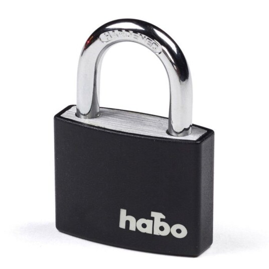 Habo Hengelås 40 mm - Svart