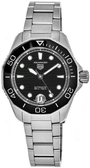 TAG Heuer Dameklokke WBP231D.BA0626 Aquaracer Lady Sort/Stål Ø36 mm