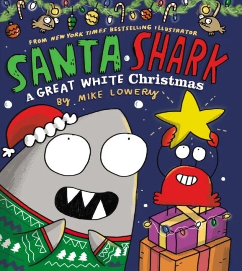 Santa Shark Av Mike Lowery