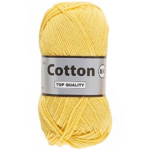 Lammy Cotton 8/4 Garn 371 Pastellgul Lammy Cotton 8/4 Garn 371 Pastellgul