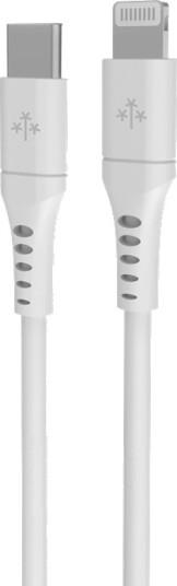 Hune Tallo USB Type C to Lightning 1m 3A/9V MFi Certified   Snow White