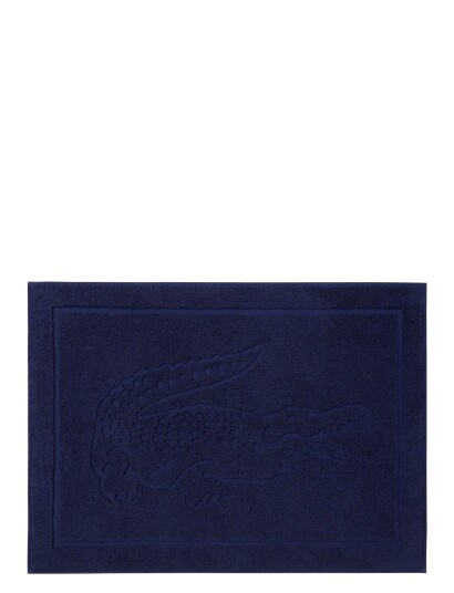 Lacoste Home Llacoste Bath Mat - Blue - 55X80CM Lacoste Home Llacoste Bath Mat - Blue - 55X80CM
