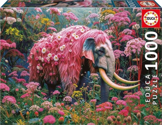 Educa 1000 Floral Elephant Educa 1000 Floral Elephant