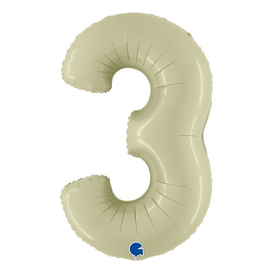 Ballongkungen AB Tallballong Satin Olive Green - Tallet 3