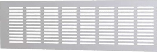 Flexit OVERSTRØMNINGSRIST METALL MATT ALU 60X100 - 49064 Flexit OVERSTRØMNINGSRIST METALL MATT ALU 60X100 - 49064