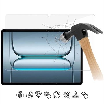 OnePlus Pad Lite Beskyttelsesglass   9H   Case Friendly Gjennomsiktig