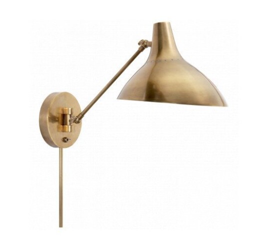 Charlton Wall Light Antique Brass Charlton Wall Light Antique Brass