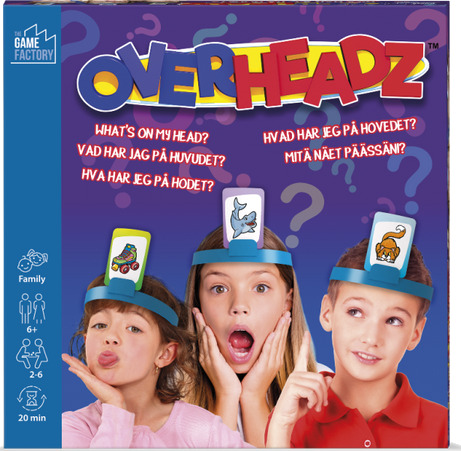 Overheadz Barn Og Familiespill Hva Er På Hodet Mitt? Overheadz Barn Og Familiespill Hva Er På Hodet Mitt?