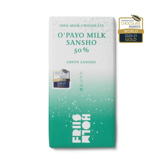 Friis-Holm Chokolade O"Payo Milk Sansho Pepper 50 %