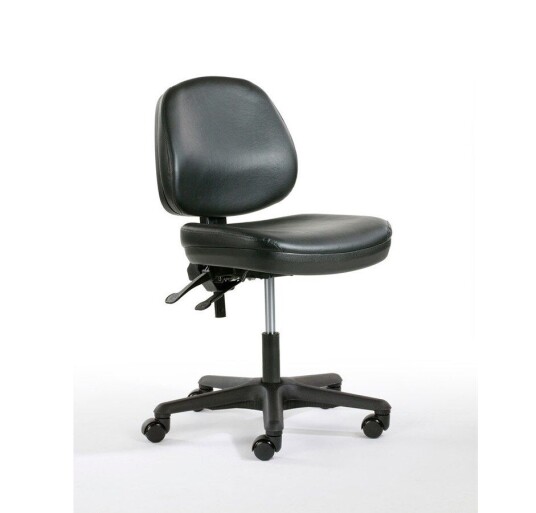Design Studio Indy3 Echo, Industriell & Kontorstol Med Tilt, Svart