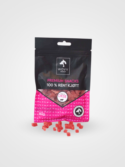 Wovv 100 % Okse Små Biter 80 G