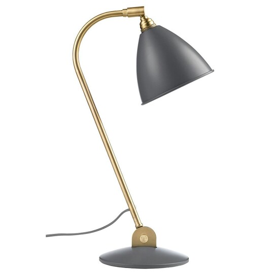 Bestlite BL2 Bordlampe Messing/Grå