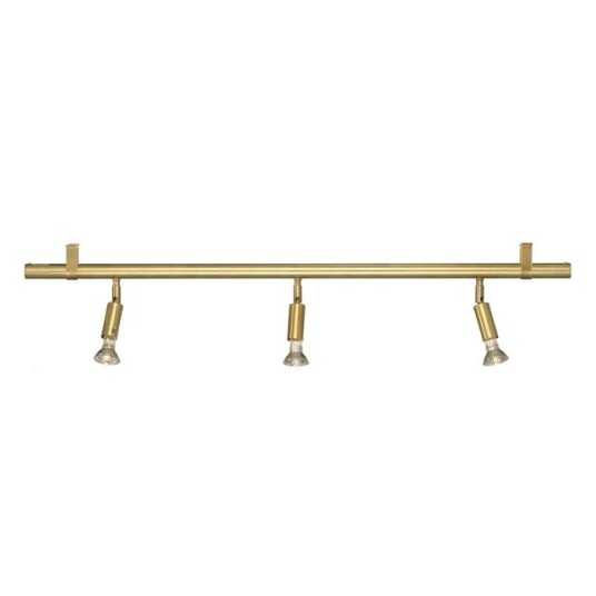 Örsjö Star 3 Vegg/ Taklampe Messing
