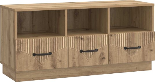 TV skap med skuff Artisan eik 102 x 34,5 x 47 cm Konstruert tre