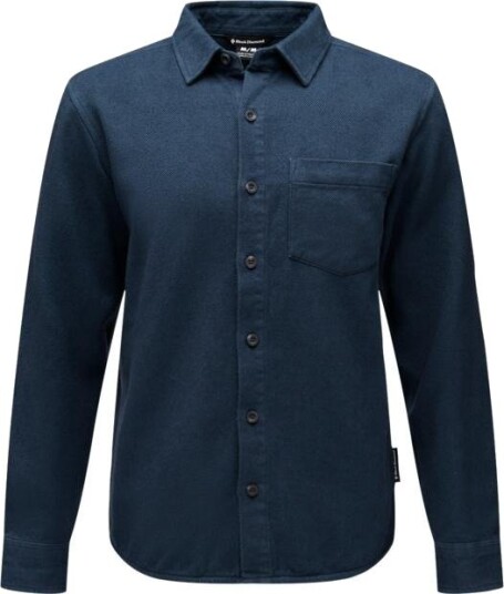 Black Diamond Men"s Project Flannel Shirt Midnight Blue S Black Diamond Men"s Project Flannel Shirt Midnight Blue S