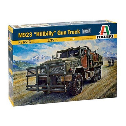 Italeri 6513 Hillbilly Gun Truck Modellbil Byggesett 1:35
