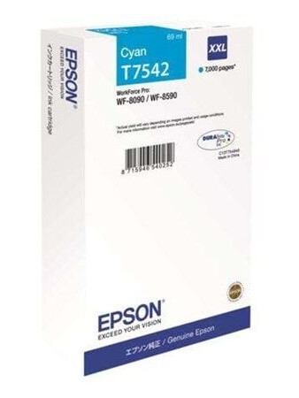 Epson T7542 - Ink XXL (T7542) - Blekkpatron Blå