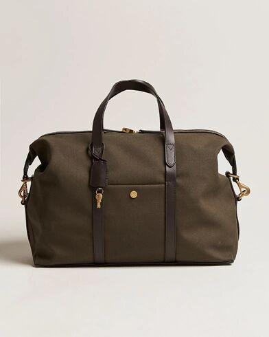 Mismo M/S Avail 48h Nylon Weekendbag Army/Dark Brown