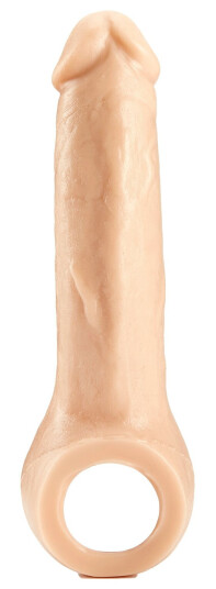 Vixen Creations Ride-On Penis Sleeve 22 cm     - Beige