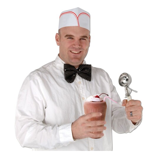 360 Degrees Ltd Pølseselger Hatt - One size