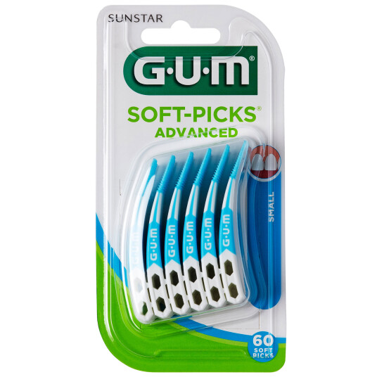 GUM Soft-Picks Advanced LITEN 60 stk.