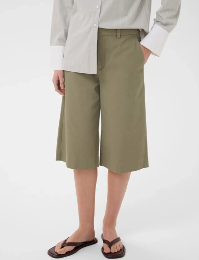 InWear Diaziw Culotte Pants Khaki green 42