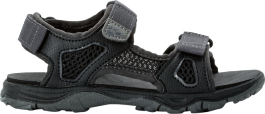 Jack Wolfskin Kids' Taraco Beach Sandal Black 28, Black