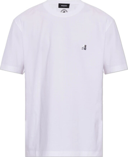 Dsquared2 Herre Topper Hvit XL, Dsquared2 Herre Topper Hvit XL,